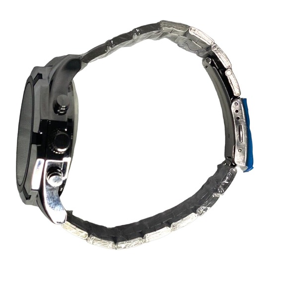 Mens Watch Water Resistant Business Casual Work Wrist Stainless Time Piece - Picture 7 of 9